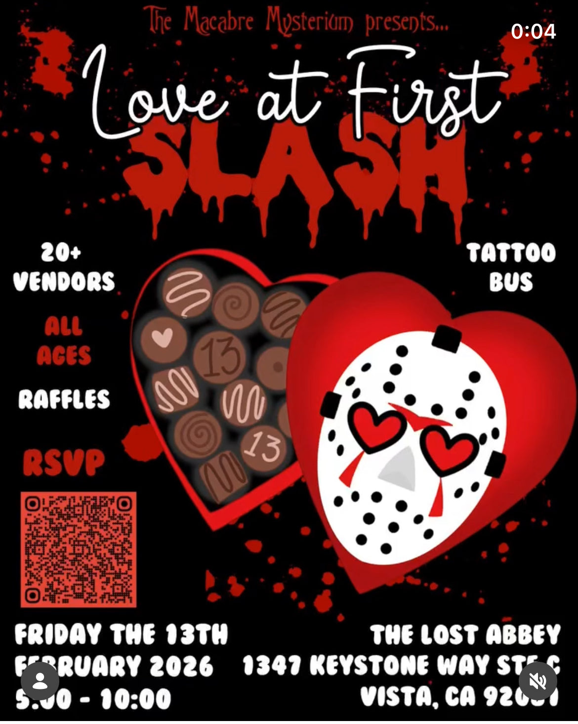 Love at First Slash -Feb, Friday the 13th
