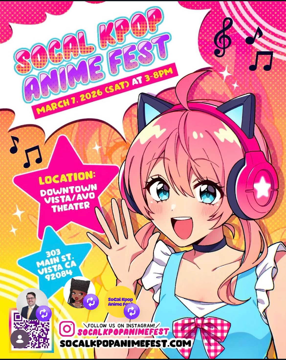 ✨ SoCal K-Pop &amp; Anime Fest ✨ March 7th, 2026
