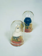 Tiny Pet Ghost Terrarium: Crystal Mushroom Moss Garden Decor