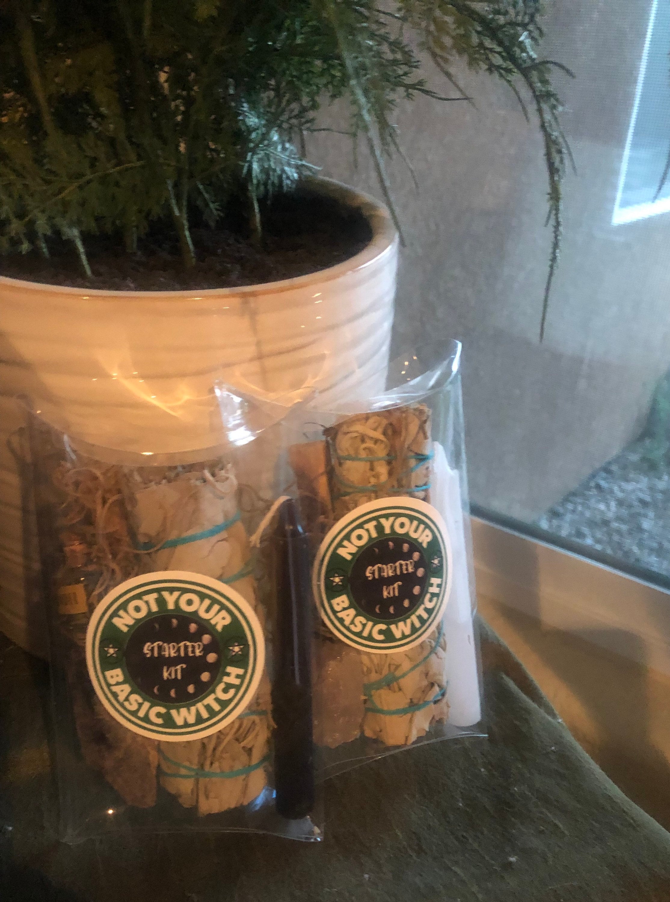 Not your basic witch starter kit, sage set, shrine tools, home cleansing