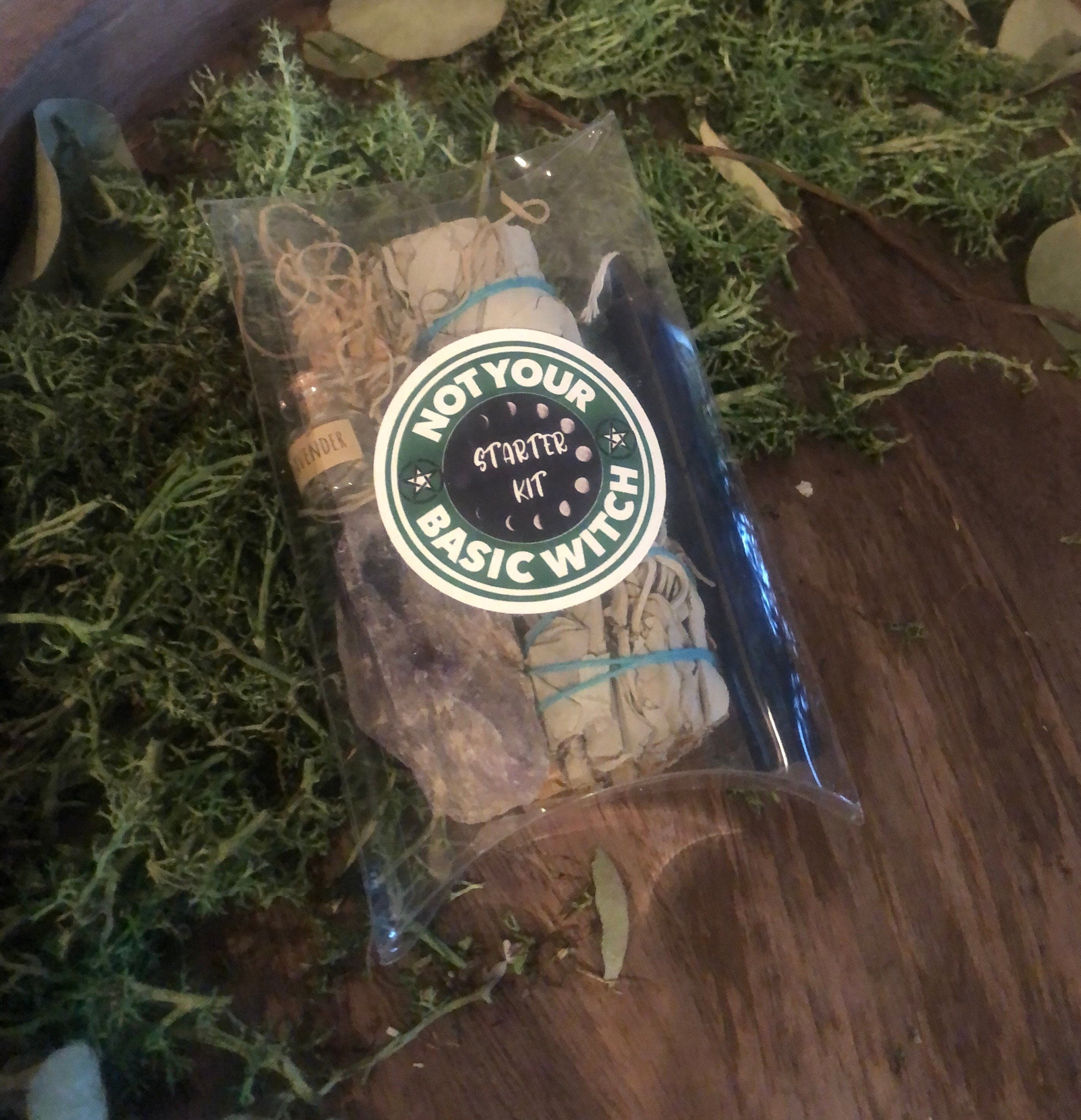 Not your basic witch starter kit, sage set, shrine tools, home cleansing
