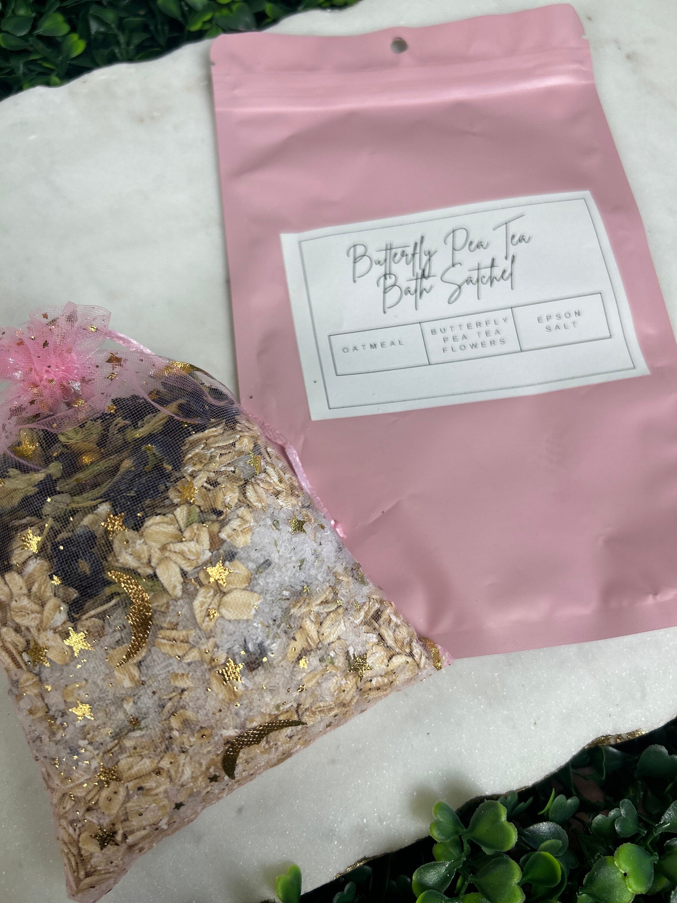 Natural Soothing Bath Satchel