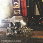 SteamPunk Nautical Gears Hair Comb by PuffyCheeks